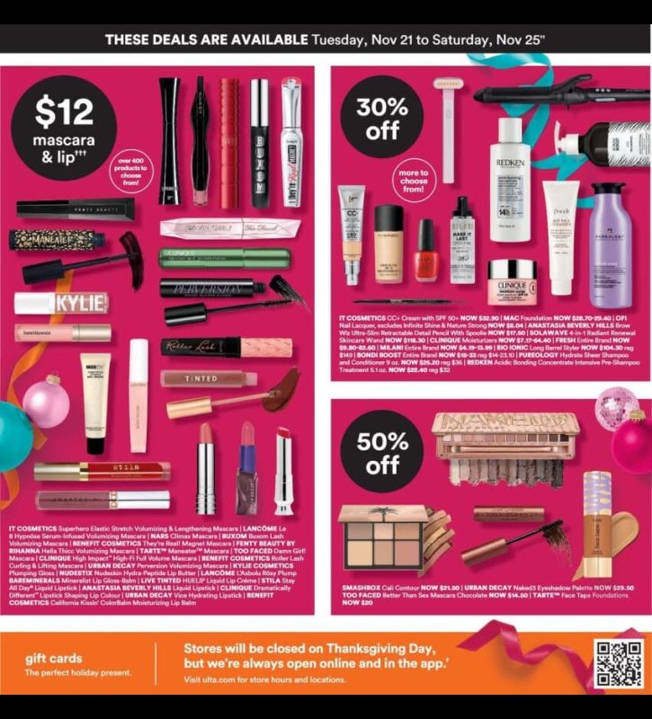 ULTA Black Friday 2023 viernes negro ofertas folleto (1)