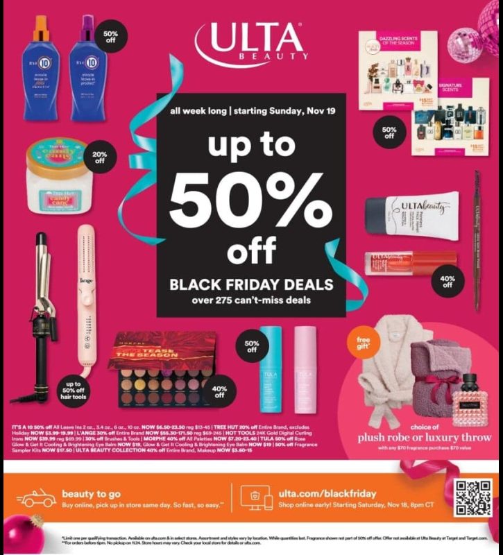 ULTA Black Friday 2023 viernes negro ofertas folleto (2)