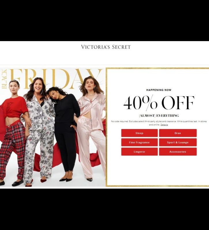 Victoria Secret Black Friday 2023 viernes negro ofertas folleto (1)