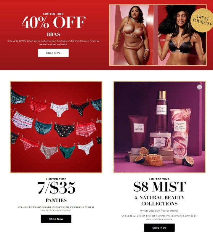 Victoria Secret Black Friday 2023 viernes negro ofertas folleto (3)