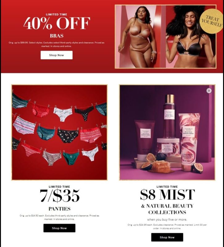 Victoria Secret Black Friday 2023 viernes negro ofertas folleto (3)