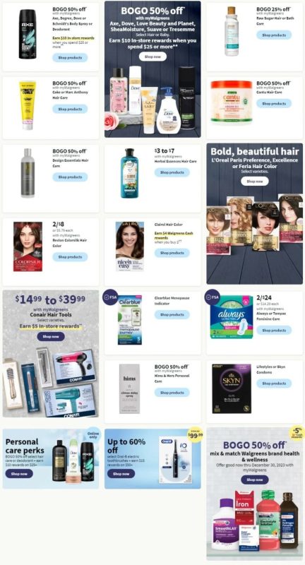 Walgreens Black Friday 2023 viernes negro ofertas folleto (12)