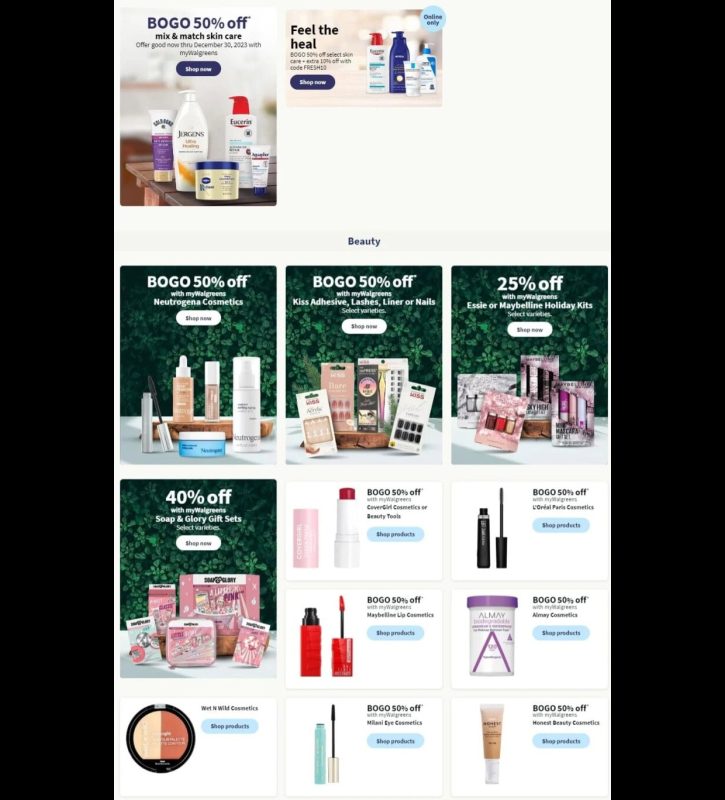 Walgreens Black Friday 2023 viernes negro ofertas folleto (13)