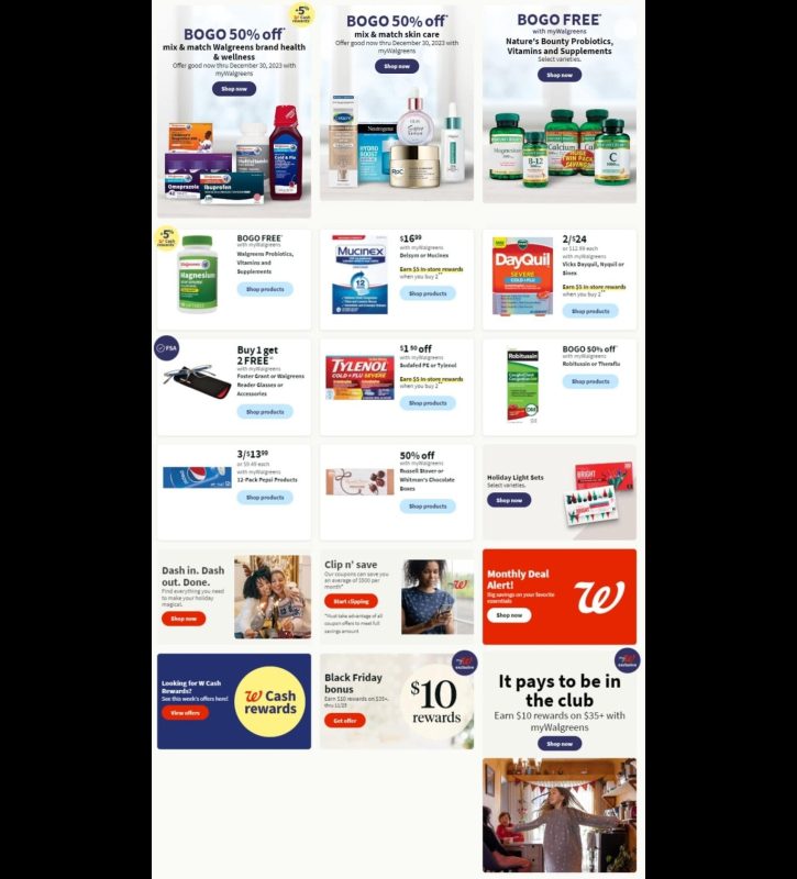 Walgreens Black Friday 2023 viernes negro ofertas folleto (2)