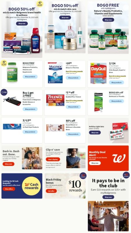 Walgreens Black Friday 2023 viernes negro ofertas folleto (2)