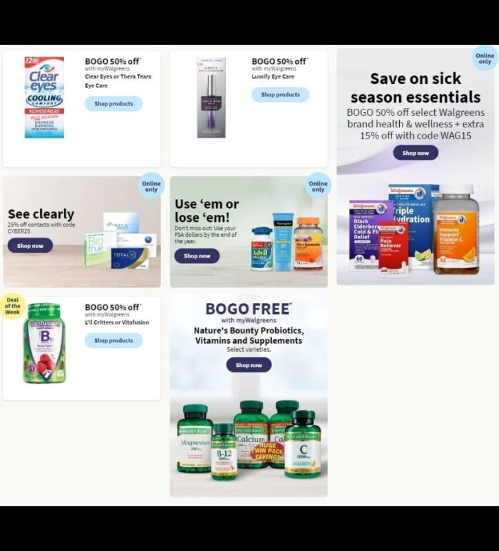 Walgreens Black Friday 2023 viernes negro ofertas folleto (7)