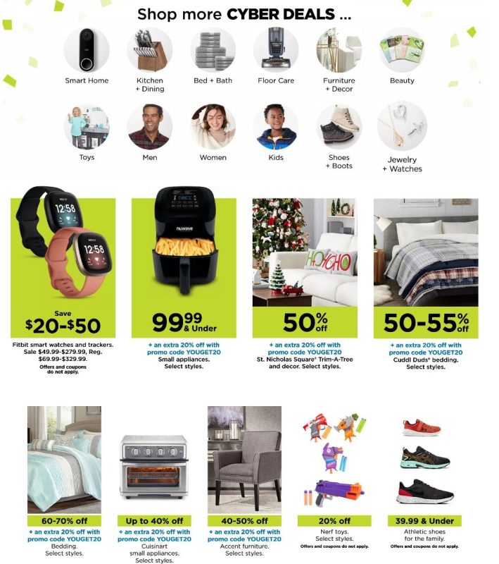 kohls cyber monday lunes 2020 2