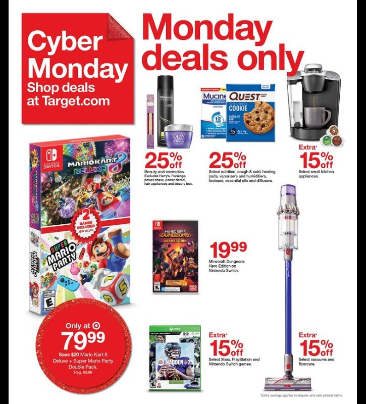 target cyber monday lunes 2020 7