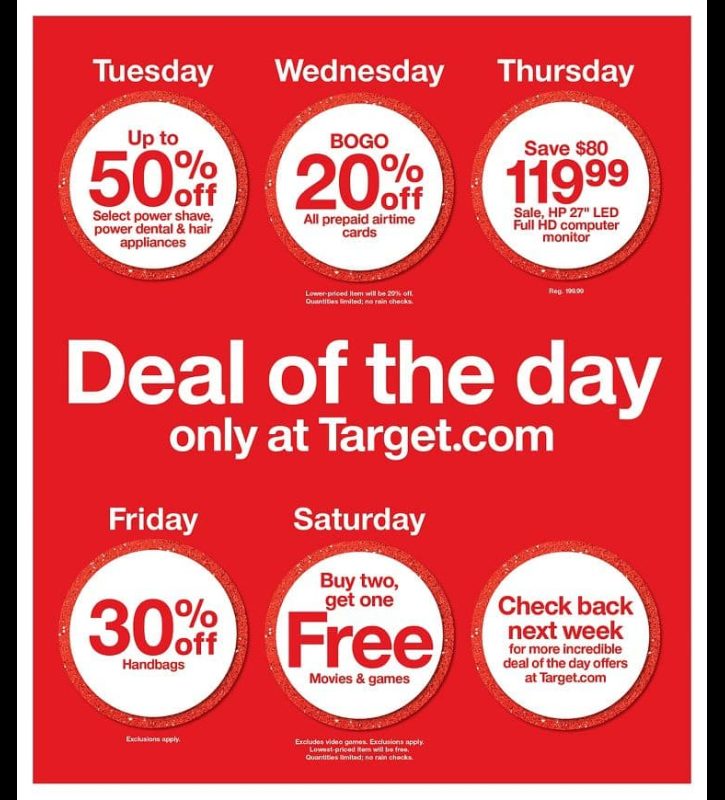 target cyber monday lunes 2020 8