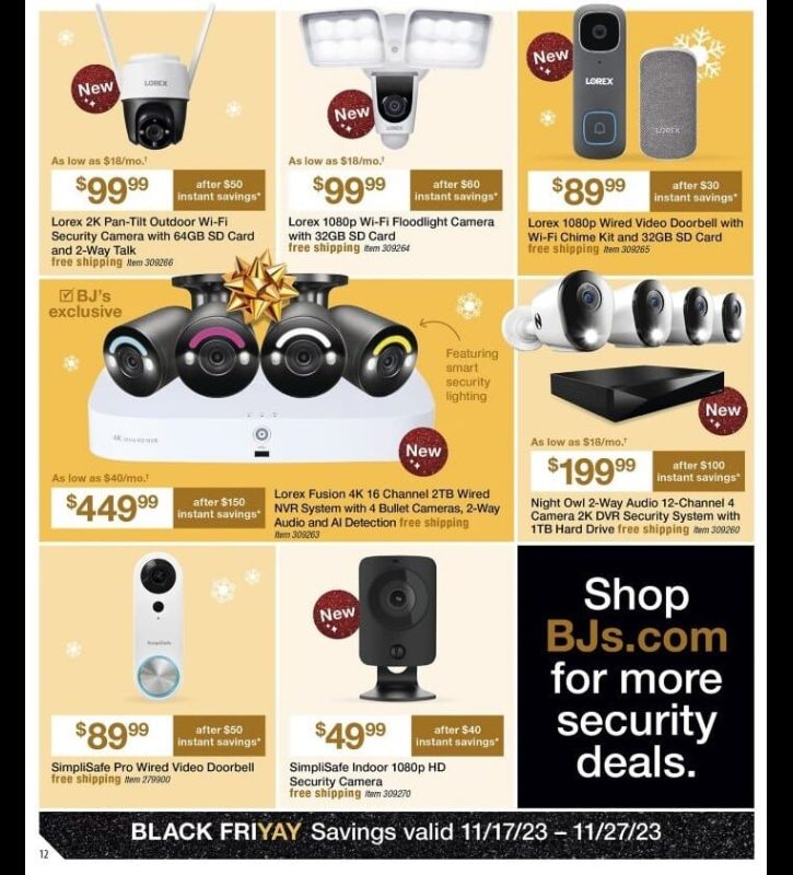 BJs Wholesale Black Friday 2023 viernes negro ofertas folleto (12)
