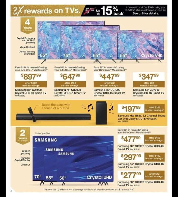 BJs Wholesale Black Friday 2023 viernes negro ofertas folleto (2)