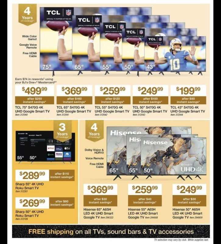 BJs Wholesale Black Friday 2023 viernes negro ofertas folleto (5)