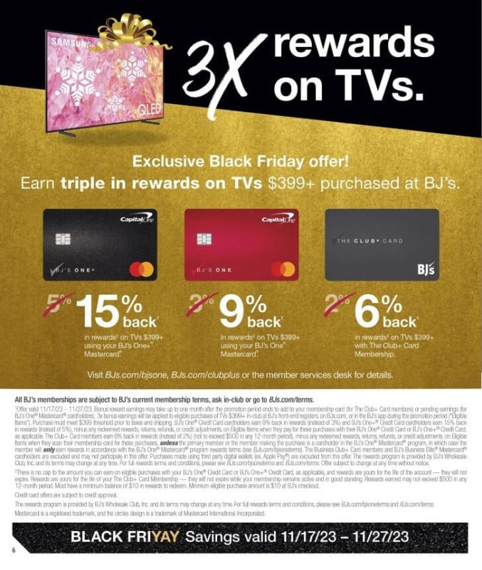 BJs Wholesale Black Friday 2023 viernes negro ofertas folleto (6)