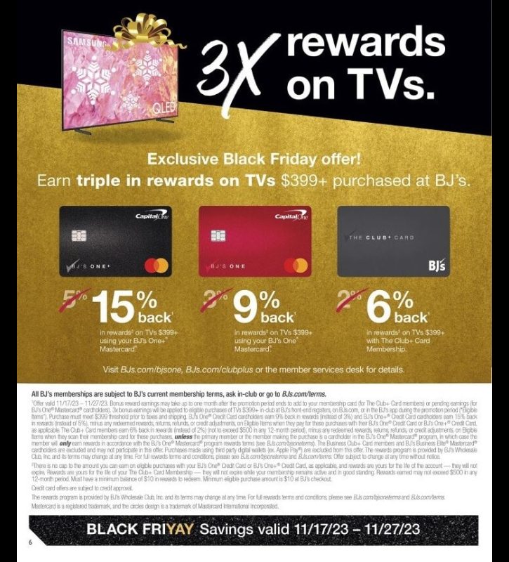 BJs Wholesale Black Friday 2023 viernes negro ofertas folleto (6)