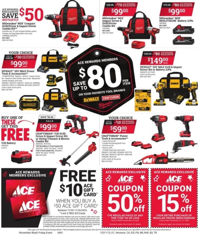 Ace Hardware Black Friday 2023 viernes negro ofertas folleto (2)