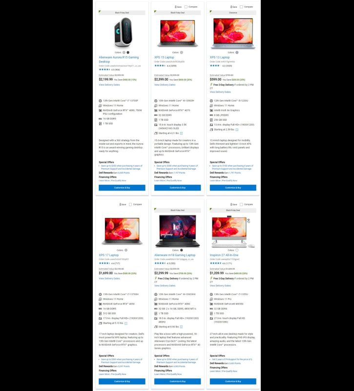 DELL Black Friday 2023 viernes negro ofertas folleto (10)