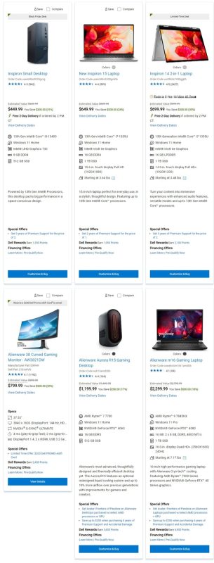 DELL Black Friday 2023 viernes negro ofertas folleto (3)