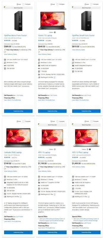 DELL Black Friday 2023 viernes negro ofertas folleto (5)