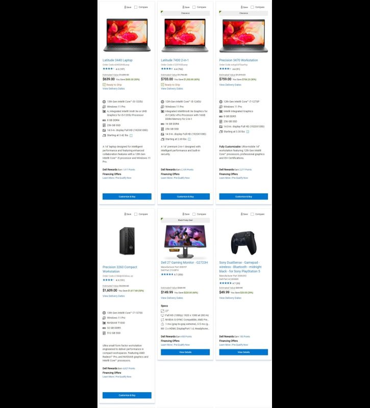 DELL Black Friday 2023 viernes negro ofertas folleto (7)