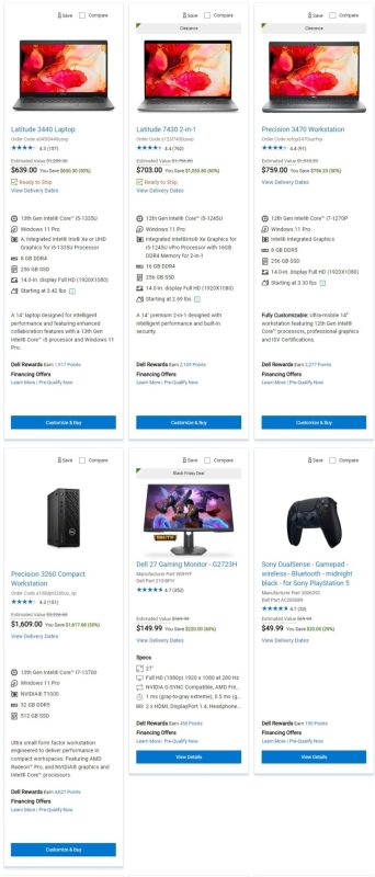 DELL Black Friday 2023 viernes negro ofertas folleto (7)