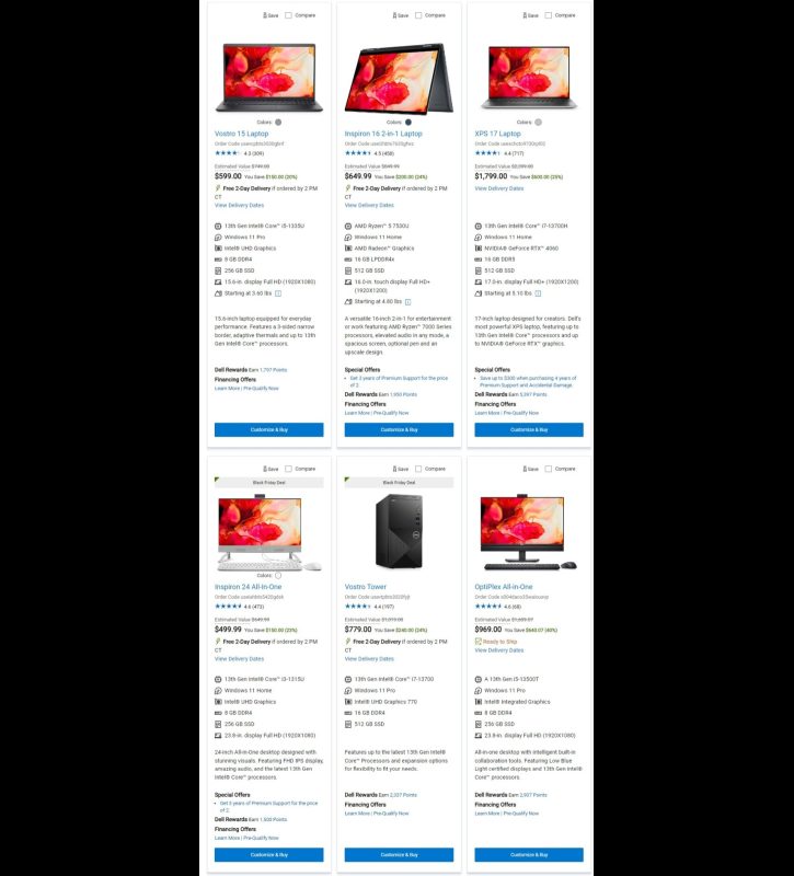 DELL Black Friday 2023 viernes negro ofertas folleto (9)
