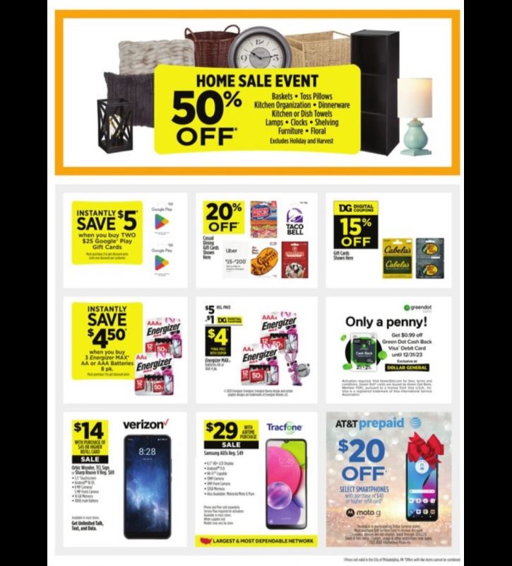 Dollar General Black Friday 2023 viernes negro ofertas folleto (3)