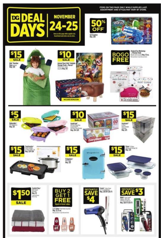 Dollar General Black Friday 2023 viernes negro ofertas folleto (5)