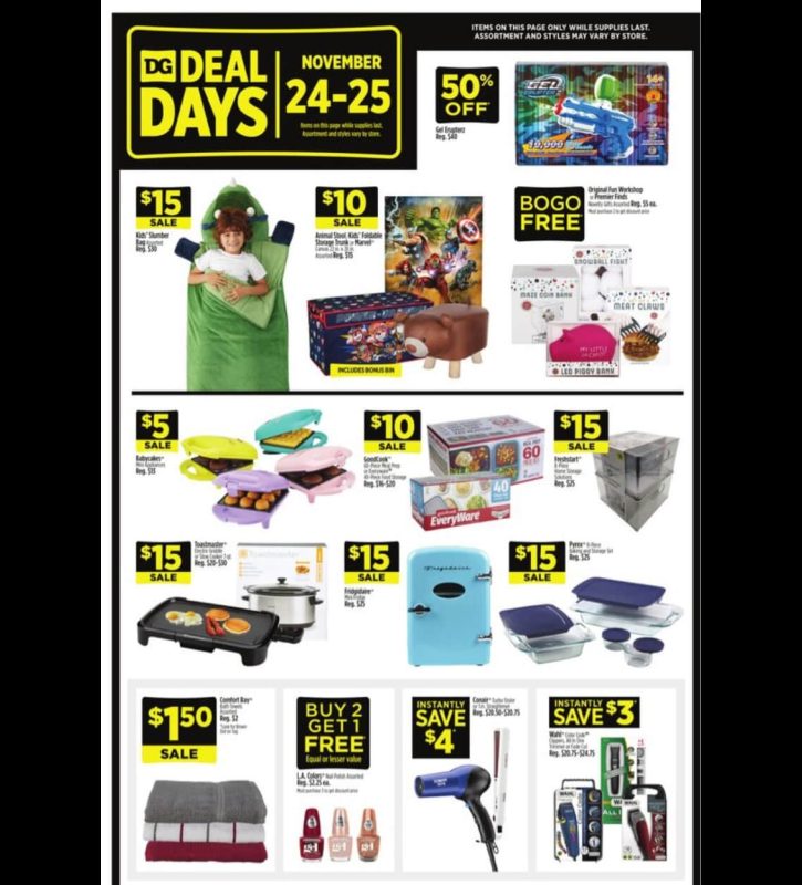 Dollar General Black Friday 2023 viernes negro ofertas folleto (5)