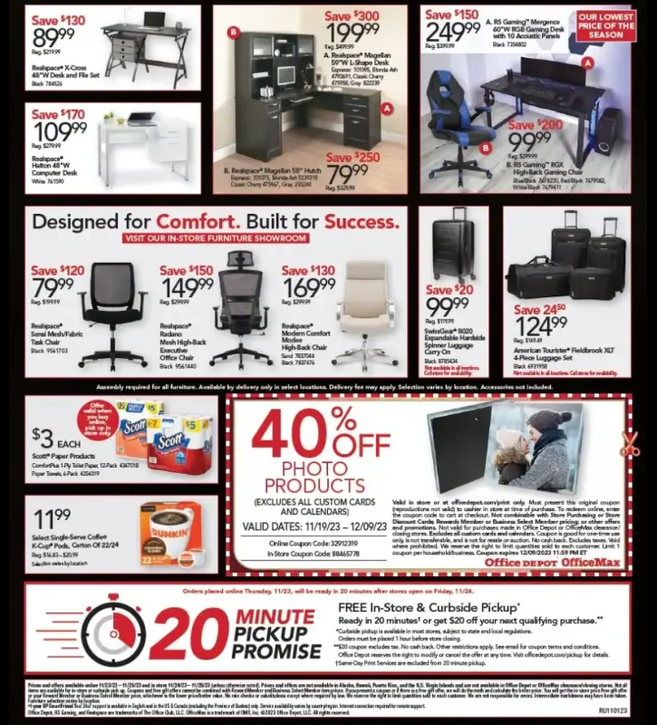 Office Depot Black Friday viernes negro ofertas pagina 2