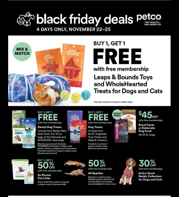 Petco Black Friday 2023 viernes negro ofertas folleto (1)