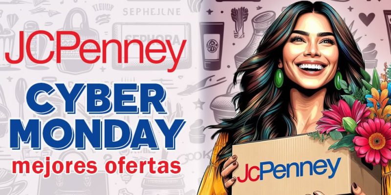 Mejores ofertas de JcPenney Cyber Monday 2024 👗👠🍲