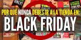 Por qué nunca debes comprar en la tienda durante Black Friday