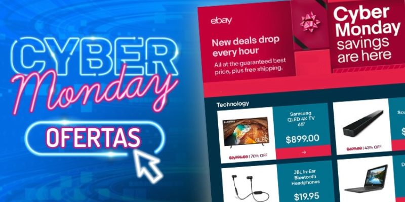 Mejores ofertas de eBay Cyber Monday 2023 📱👜📺