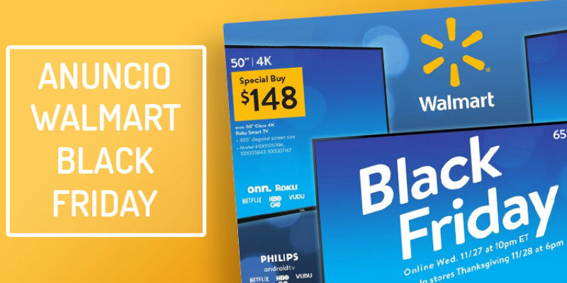 Folleto de ofertas Black Friday 2020 en Walmart (y las ofertas que valen la pena) 📰