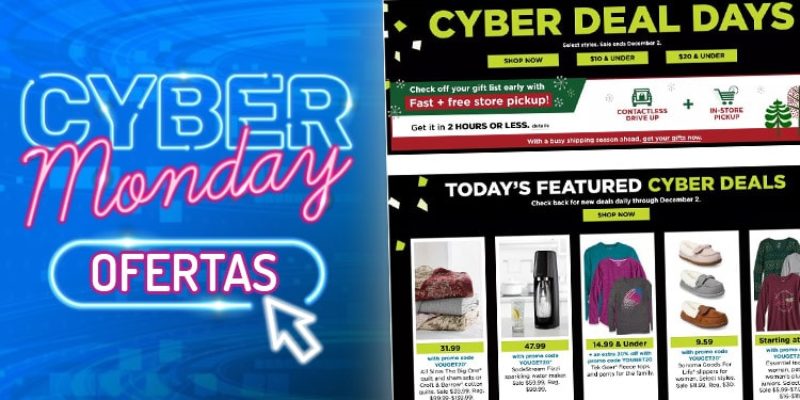 Mejores ofertas de Kohl’s Cyber Monday 2023 (+ 📰 FOLLETO) 👕👟🍳